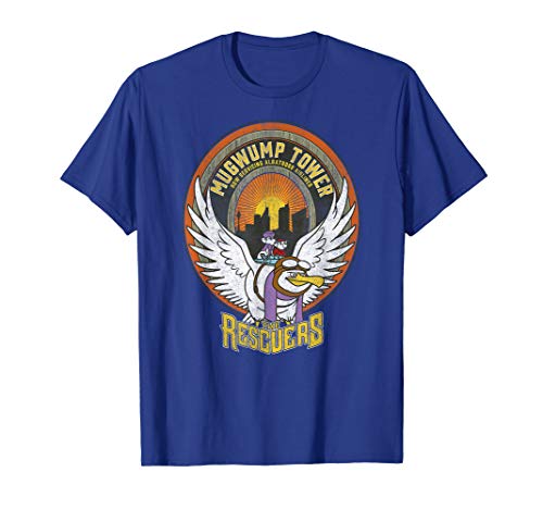 T-shirt Disney Rescuers Albatross Airlines vintage haut imprimé nostalgie