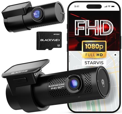 BlackVue DR770X-2CH II Dash Cam – Dual Full HD Front & Rear, Enhanced Visual Clarity, Fast Boot, USB-C Install, Effortless Video Playback via Wi-Fi, Cloud Remote Access, Smart Parking Mode (64GB)