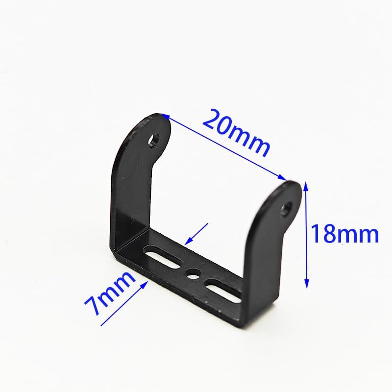 19 * 19mm for Micro FPV Camera Mount Bracket for RunCam Caddx Foxeer Camera RC Racing Drone Model Part(2 pcs)