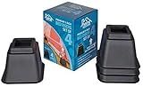 Home Solutions Premium 5-Inch Bed Risers or Furniture Risers, Table Risers, Chair Risers or Sofa Risers-The Perfect Bed Risers for Dorm Rooms (Set of 4)