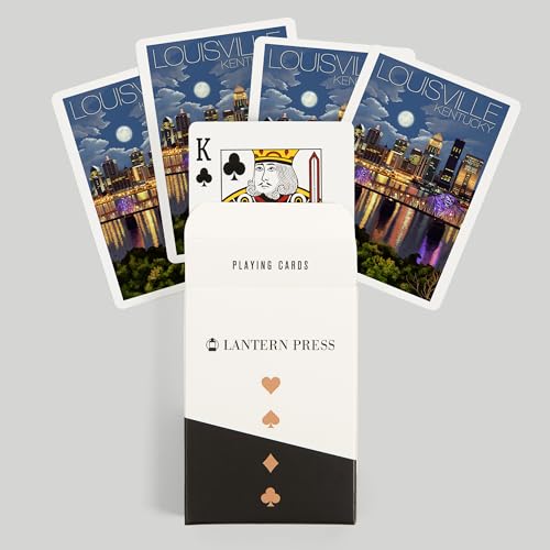Baraja de 52 cartas de póker Louisville Kentucky miniatura 6