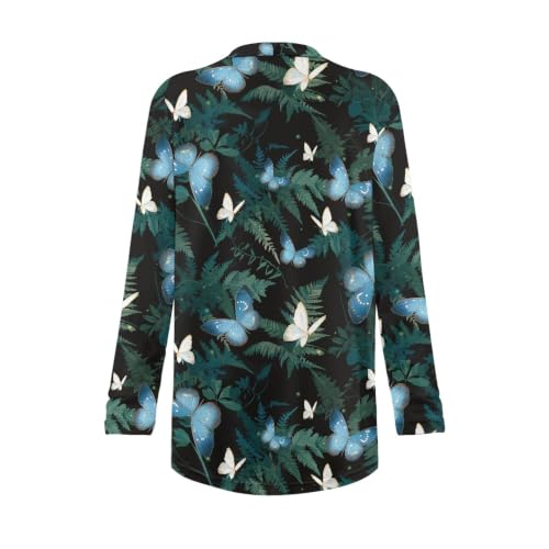 Image of Cardigan Sweaters for Women Long Sleeve Cardigan Soft Drape Open Front Fall Dusters V-Neck Jackets Dressy Loose Coat