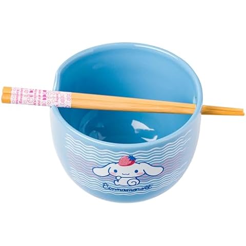 Silver Buffalo Cinnamoroll Ramen Bowl Cover