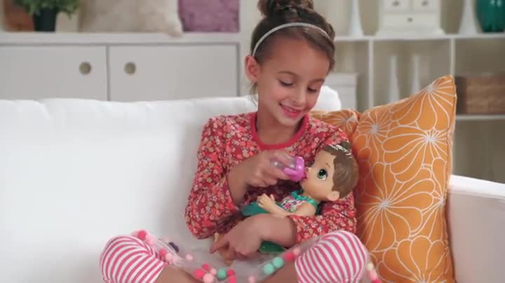 Baby Alive Face Paint Fairy (Brunette) : Amazon.in: Toys & Games