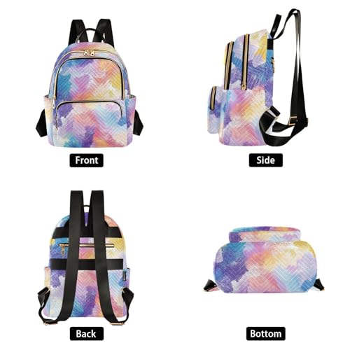 Mochila de mujer de 12.5 pulgadas antirrobo para evitar robos diarios 2