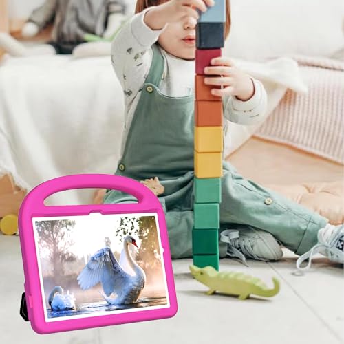 Funda Kindle Fire HD 10 con asa resistente para niños pequeños 6