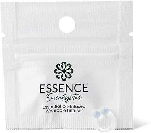 Miniatura 7 de Essence Difusor nasal  Anillo de aceite esencial  Inhalador nasal de silicona (Eucalyptus)