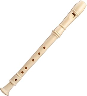 soprano recorder instrument Saxophone Recorder ABS 6 Holes For Beginnersâ€™ Instrument C Key Saxophone Recorder Flute Descant Recorder Woodwind