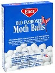 Enoz Bolas de polilla, cajas de 10 onzas (paquete de 6)