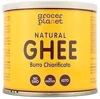 VALEUR ✪ 500g - Beurre de Ghee 100% Naturel | Beurre Clarifié PROPRIÉTÉS ✪ Sans OGM | Sans additifs | Point de fumée élevé de 250°C QUALITÉ ✪ Notre Ghee est chauffé doucement jusqu'à ce que presque tout le liquide soit évaporé. Au cours du processus,...