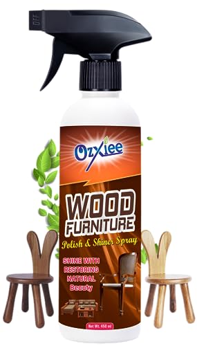 Wood Furniture Polish & Shiner spray (450ml) Wood Cleaner & Conditioner Spray For Furniture I Enhance the Natural Beauty of the Wooden Furniture Wood Furniture Polish & Shiner spray (450ml) Wood Cleaner & Conditioner Spray For Furniture I Enhance the Natural Beauty of the Wooden Furniture