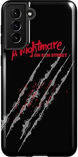 Skinit Pro Phone Case Compatible with Galaxy S21 Plus 5G - Officially Licensed Nightmare on Elm Street Freddy Krueger Slash Design