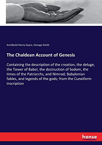 The Chaldean Account of Genesis