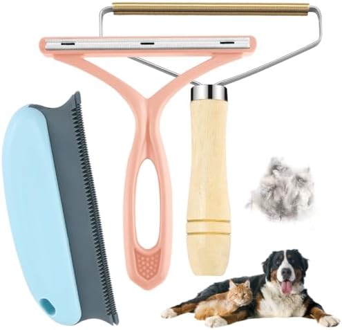 Aurasky Levapelucchi Portatile Manuale, Leva Peli Animali, Rasoio per Pelucchi, Lint Remover, Rimuovi Peli Animali Riutilizzabile, Elimina Pelucchi per Divani Tappeto Abbigliamento