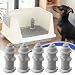 NevPuose Hundetoilette Für Die Wohnung | 5X Welpen Stubenreinheit Trainingshilfe,Tragbare Urin-Toilette Für Welpen Im Haushalt Garten Rasen & Draußen