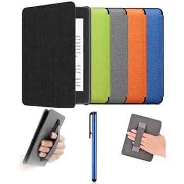 Capa Novo Kindle 11ª Geração 2022 e 2024 (C2V2L3 e RS23CV) - Com Alça - Sistema de Hibernação - 6 Polegadas (NÃO SERVE NO KINDLE PAPERWHITE)