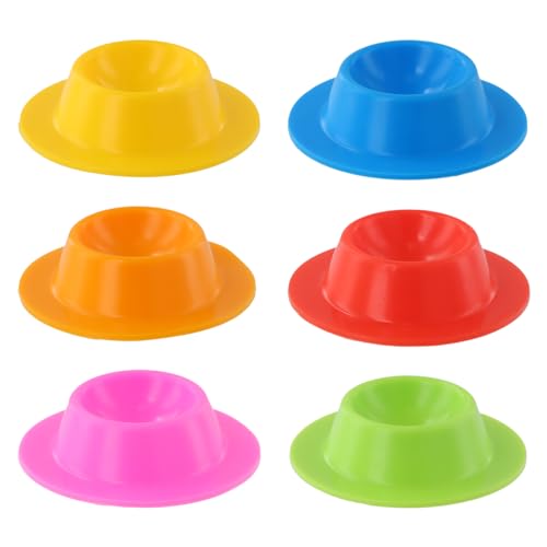 Portauovo in silicone per uova sode e uova, porta uova sode da cucina, per cucina, uova sode e colazione, 6 pezzi