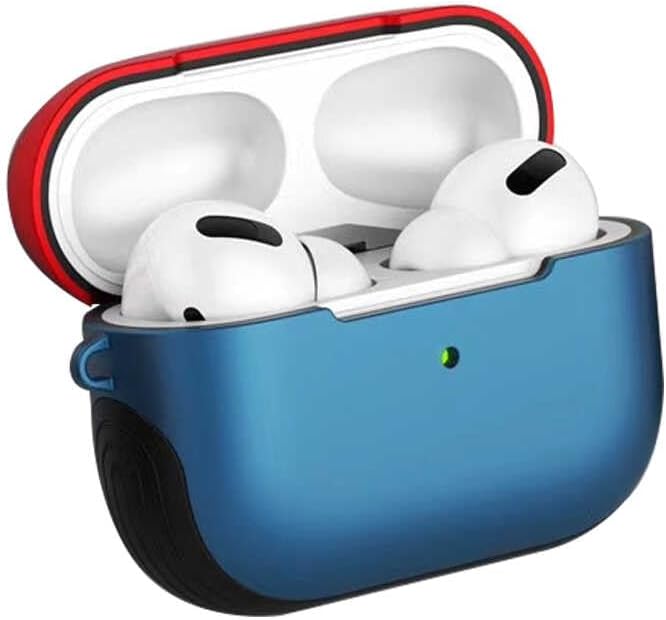 UnDePlus Airpods Pro 1. Nesil ile uyumlu Kılıf Shockproof Silikon Renkli Case