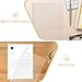Homoyoyo B5 Slide Binder Bars 10pcs White Rod Plastic Bookbinding Clips Paper Binder for Office Document Binding and Report Covers