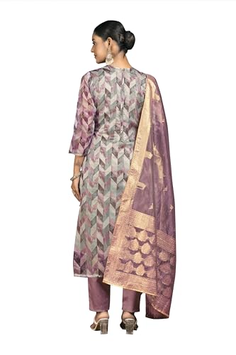 Stiched Designer Indian Style Embroidered Churidar Palazzo Salwar Suit For Women Party Ocasional Wear, Large4