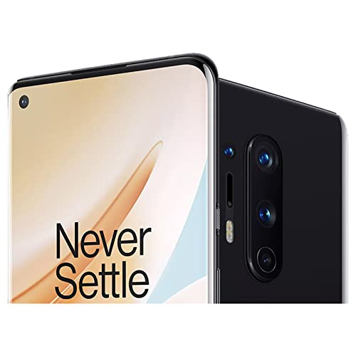 Image of OnePlus 8 Pro Onyx Black,​ 5G Unlocked Android Smartphone U.S Version, 12GB RAM+256GB Storage, 120Hz Fluid Display,Quad Camera, Wireless Charge, with Alexa Built-in