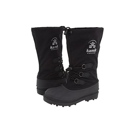 Kamik Women's Canuck Boot,Black,9 M US