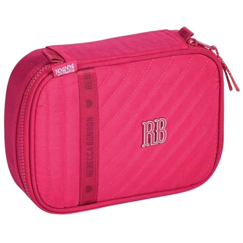 Rebecca Bonbon Estojo Escolar Crinkle Clio RB24678 36 Lápis (Rosa)