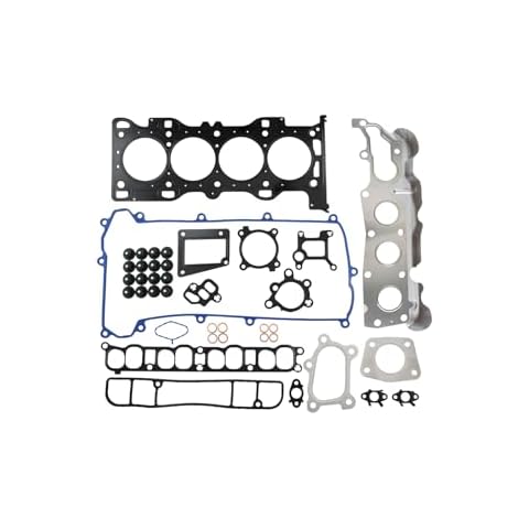 DETOTI Cylinder Head Gasket Set Fits 2006-2013 CX-7 Mazda 3 6 Turbo 2.3L 16V HS26407PT HGS469 Cover