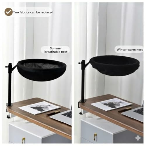 Lit suspendu pour chat avec design robuste et finitions soignées
