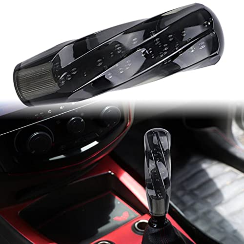 SCGEHA クリスタルシフトノブ バブルツイスト 20cm ブラック