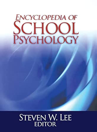 Encyclopedia of School Psychology book cover