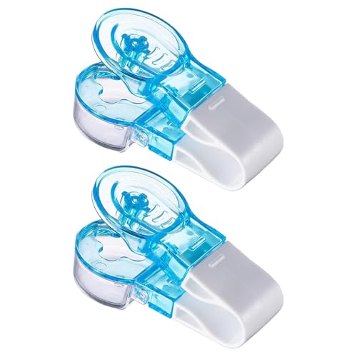 2 Pack Blister Pack Opener - Portable Single-Press Tablet Extractor Dispenser Ergonomic Non-Slip Grip Design for Seniors Elderly Arthritis with Limited Mobility Care Giver Essential