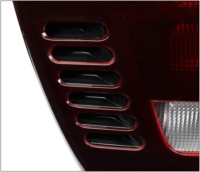 Tail Brake Lights Rear Lamps Red/Smoke Compatible with 1999-2004 Jeep Grand Cherokee