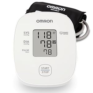 OMRON Iron Upper Arm Blood Pressure Monitor – Clinically Validated Blood Pressure Cuff – Medical Grade with Wide Range 17″ Arm Cuff