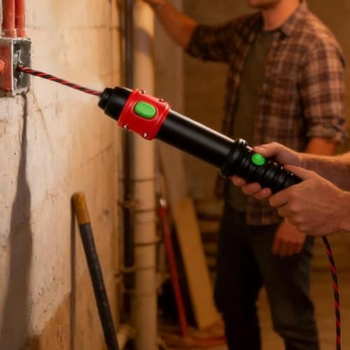 Enhebrador manual de cables para conductos sin rebabas en cableado 3