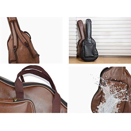 FARUTA Sac de guitare de 40/41 pouces réglable à double sangle pour guitare acoustique avec poche de poignée, housse… - Les Beatles, Paul McCartney, John Lennon, RIngo Starr, George Harrison FARUTA Sac de guitare de 40/41 pouces réglable à double sangle pour guitare acoustique avec poche de poignée, housse… – Image 5