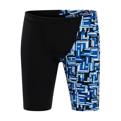 Dolfin Reliance Men's Swimsuit - Team Print Asymetrical Jammer