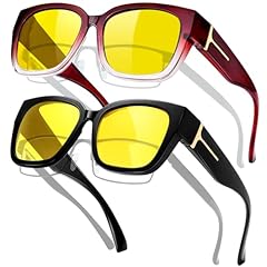 【a17】non-polarized Yellow Black+gradient Red