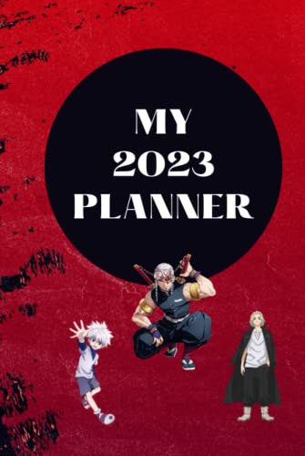 2023 Planner: 2023 undated Anime themed daily planner with mood, budget, habit tracker. image 2