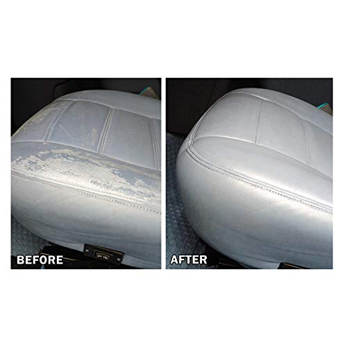Liquid Leather Repair and Re-Color Kit for All Vinyl & Leather. Restores to New Condition; Car Seats, Boats, Upholstery, Sofas, Chairs, Leather Coats, and More
