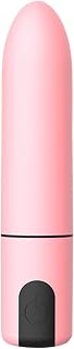 EARMUT G Spot Bullet Vibrator Clitorals Stimulator - USB Rechargeable for Travel - 10 Modes Portable Waterproof Mini Nipple Vaginal Anal Massager Adult Sex Toys for Women(Pink)