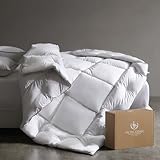 Pacific Coast Down Comforters King Size, 100% Cotton...