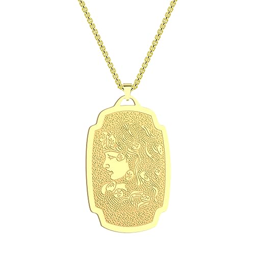 Collier Méduse pour homme en médaillon antique pour sublimer votre look urbain