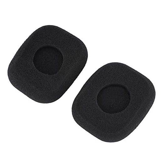 Fyrkantigt skumsvamp hörlursöverdrag Andningsbara hörlurar öronkuddar Kompatibel med B&O BeoPlay Form2 2i LC8200