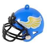 Mikikit Mini Hockey Helm Miniaturhelm Sammlerstück Detaillierte Nachbildung Kompakt Tragbar Für Fans Und Dekoration