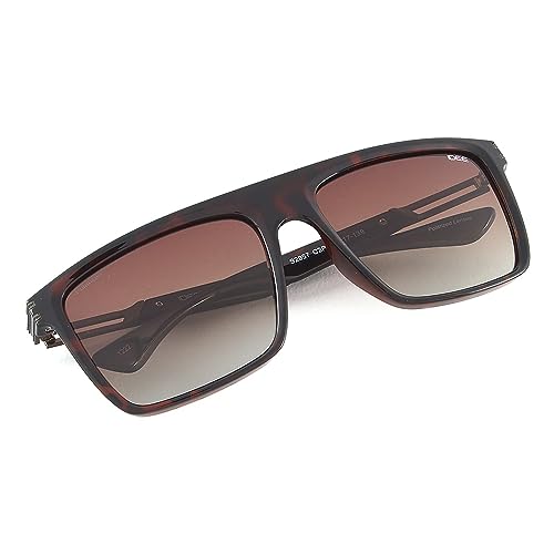 Image of IDEE 100% UV protected sunglasses for Men | Size- Large | Shape- Square | Model- IDS2957