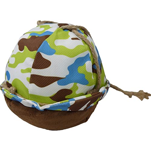 FRED&RITA Juguete para perros Gorro Camuflaje con cuerda 1 unidad