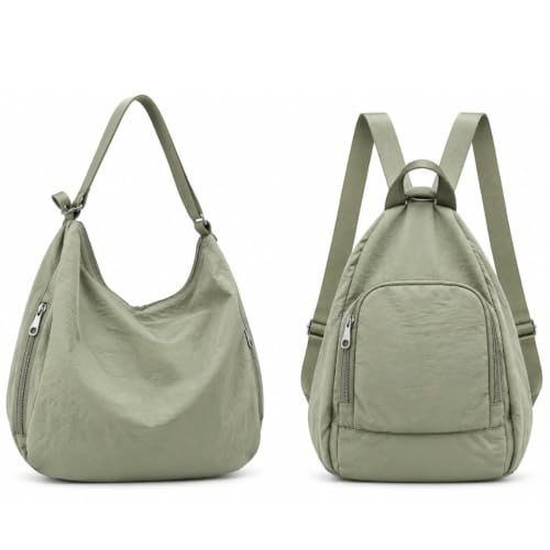 2-in-1 Convertible Women's Backpack Purse & Shoulder Bag | Lightw...