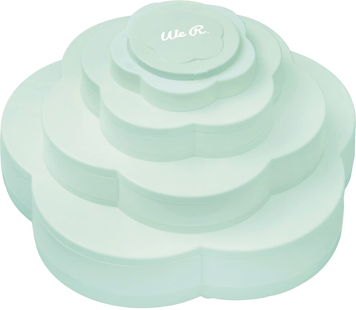 We R Memory Keepers Mint Embellishment Caja para almacenar Adornos Bloom Storage, 28.7 x 16.5 x 28.7 cm