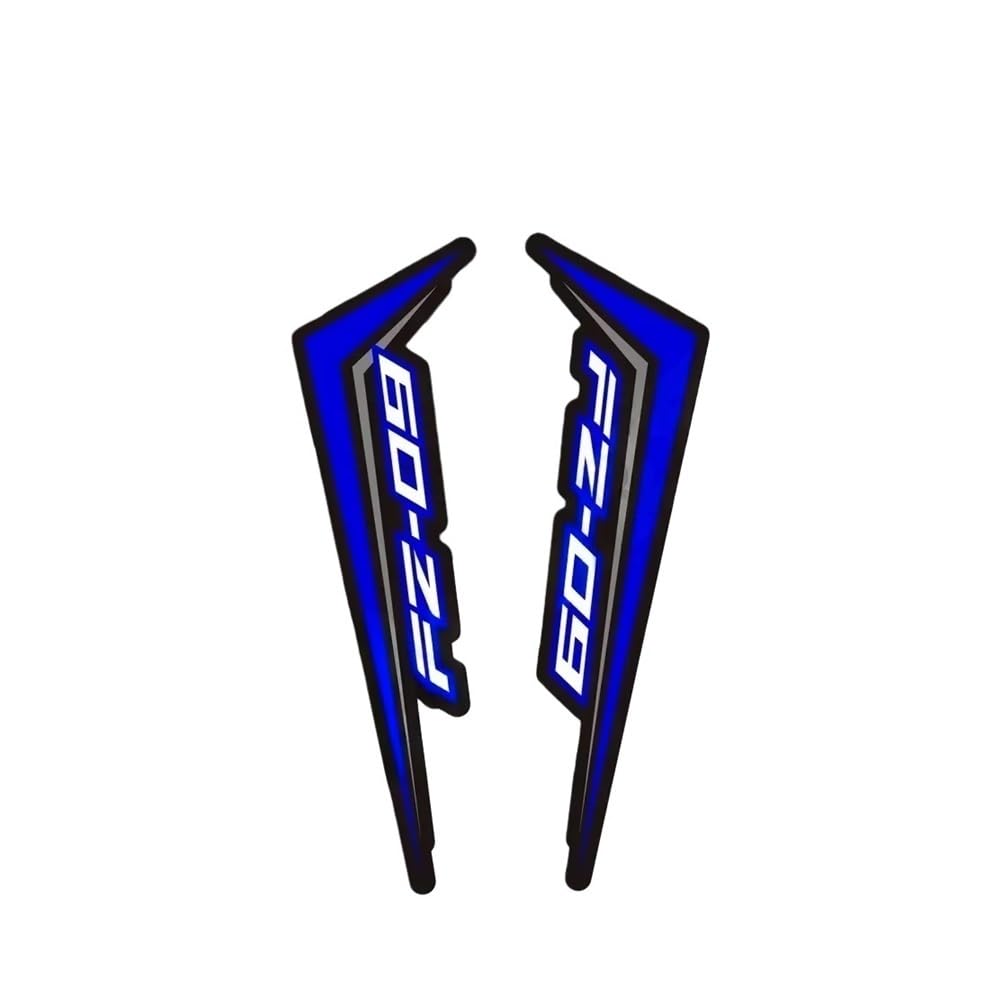 Protections de réservoir FZ 09 kit autocollants grip anti-dérapant